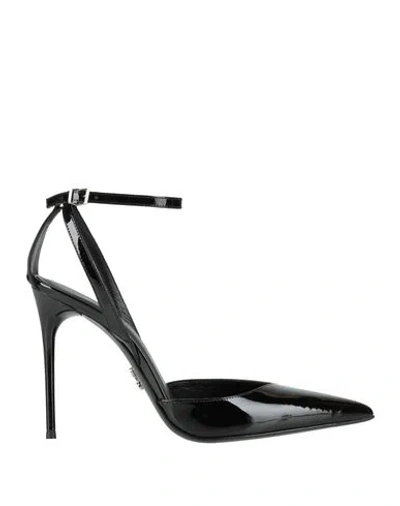 Sergio Levantesi Woman Pumps Black Size 9 Leather