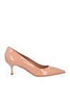 Sergio Levantesi Woman Pumps Blush Size 5 Leather In Pink
