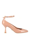 Sergio Levantesi Woman Pumps Pastel Pink Size 10 Leather
