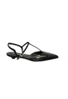 Sergio Levantesi Slingback Pointed-toe Pumps In Black