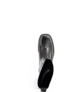 Sergio Moretti Ankle Boots With Zipper And Sole In Black