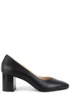 Sergio Moretti Classic Black Pumps With Pointed Toe In Black