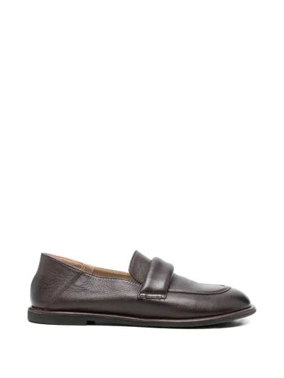 Sergio Moretti Firenze Almond-toe Slip-on Loafers In Black