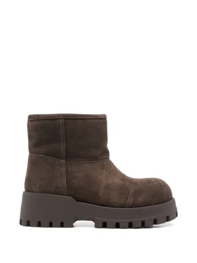 Sergio Moretti Firenze Chunky-sole Ankle Boots In Multi