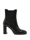 Sergio Moretti Firenze Elasticated-side Ankle Boots In Black