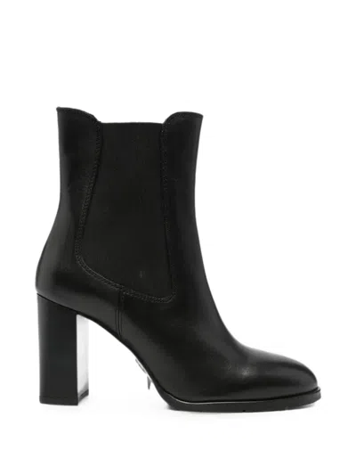 Sergio Moretti Firenze Elasticated-side Ankle Boots In Black