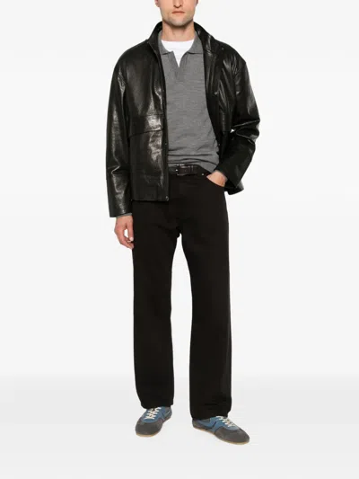 Sergio Moretti Firenze Long-sleeve Sweater In Black