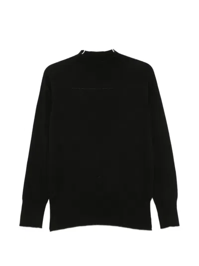 Sergio Moretti Firenze Mock-neck Sweater In Black