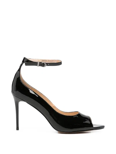 Sergio Moretti Firenze Peep-toe Pumps In Black