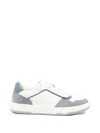 Sergio Moretti Firenze Perforated-panel Sneakers In White