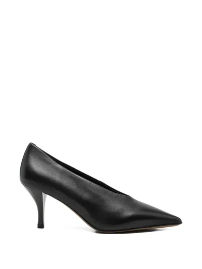 Sergio Moretti Firenze Pointed-toe Leather Pumps
