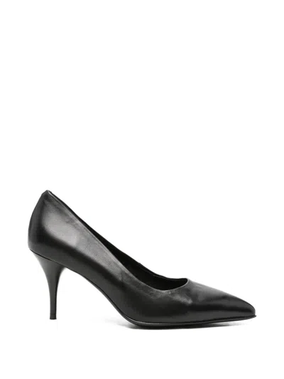 Sergio Moretti Firenze Pointed-toe Pumps In Black