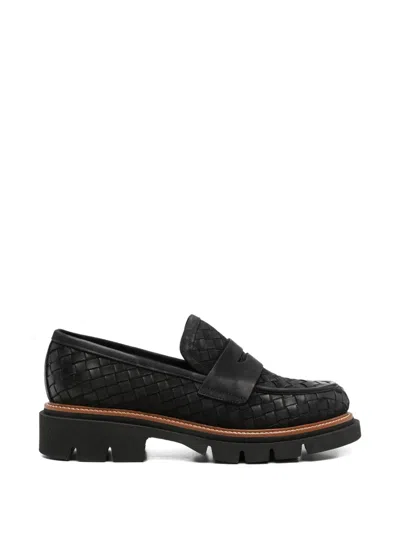 Sergio Moretti Firenze Woven Chunky-sole Loafers