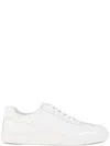 Sergio Moretti White Cow Leather Trainers In White