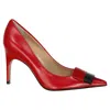 Sergio Rossi 090 Leather Pumps In Multi
