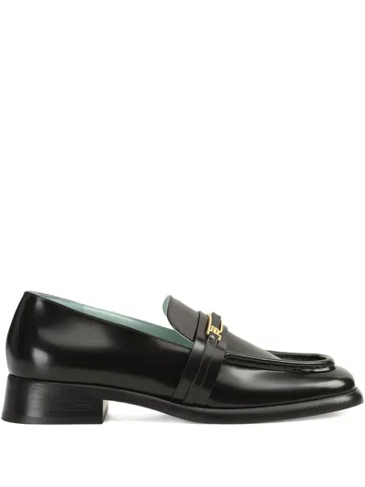 Sergio Rossi 25mm Bitt Leather Loafers In Multi