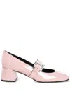 Sergio Rossi 45mm Sr Twenty Pumps In Pink