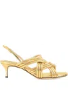 Sergio Rossi 50mm Leather Sandals