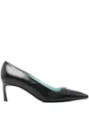 Sergio Rossi Chic Pointed Toe High Heel Pumps In Black