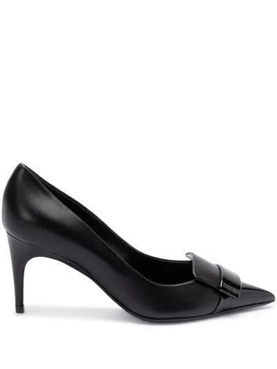 Sergio Rossi Sr1 70mm Nappa-leather Pumps In Black
