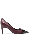 Sergio Rossi Sr1 70mm Nappa-leather Pumps In Red