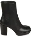 Sergio Rossi 75mm Zip-detail Platform Ankle Boots In Black