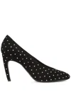 Sergio Rossi 90mm Sr Arc Pumps In Black