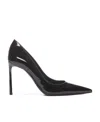 Sergio Rossi Woman Pumps Dark Brown Size 7 Leather In Black
