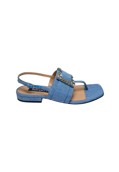Sergio Rossi A96630-mtey07-4009-c00  Woman Jeans Blue