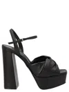 Sergio Rossi Black Platò Sandal