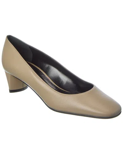 Sergio Rossi Andrea Leather Pump In Brown
