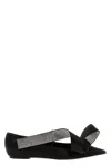 Shop Sergio Rossi 'area Maquise' Ballet Flats