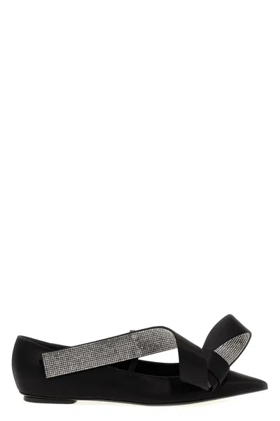 SERGIO ROSSI SERGIO ROSSI 'AREA MAQUISE' BALLET FLATS