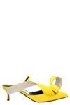 SERGIO ROSSI AREA MARQUE PUMPS YELLOW