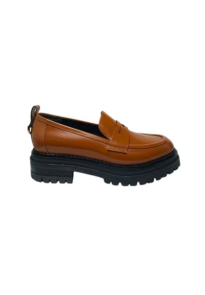 Sergio Rossi B00100-mmva11-2250-470  Women's Leather Brown