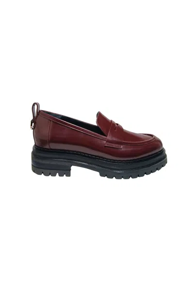 Sergio Rossi B00100-mmva11-6024-470  Women's Leather Bordeaux In Burgundy