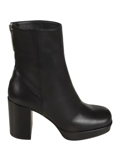 SERGIO ROSSI BACK ZIP CLASSIC BOOTS