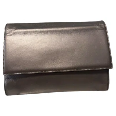 Pre-owned Sergio Rossi Bag In Gray