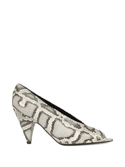 Sergio Rossi Beak Pointed-toe Pumps In Multi