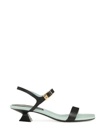 Sergio Rossi Bitt Strap Sandals In Multi