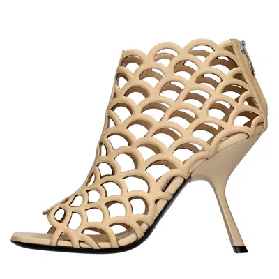 Sergio Rossi Boots Beige In Beige Chari