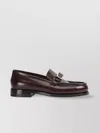 Sergio Rossi Buckle Detail Leather Loafers