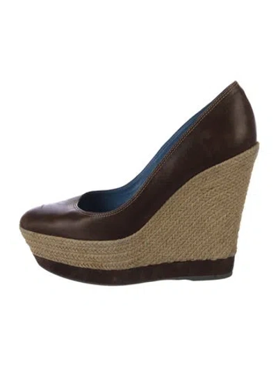 Pre-owned Sergio Rossi Canvas Pumps In Black
