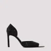 Sergio Rossi X Area Dagger 90mm Metal-toecap Pumps In Nero Jet