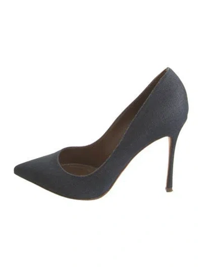 Pre-owned Sergio Rossi Denim Pumps