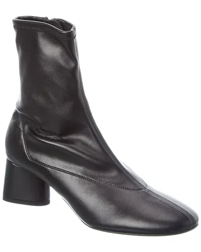 Sergio Rossi Dnu Pack  Pilier Leather Boot In Black