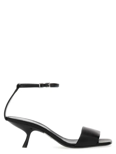 Sergio Rossi Evangelie' Sandals In Black