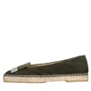 Sergio Rossi Flat Shoes Green In Verde Blu E Verdi