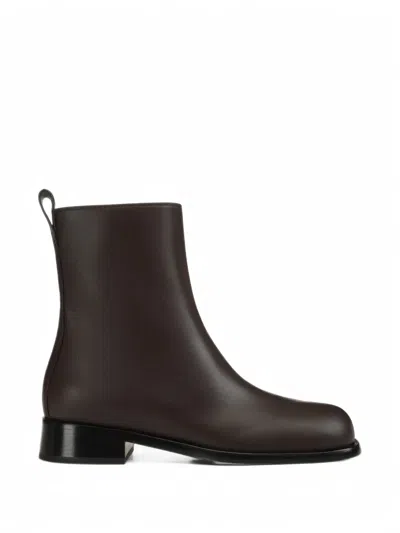 Sergio Rossi Flemish Ankle Boots In Multi