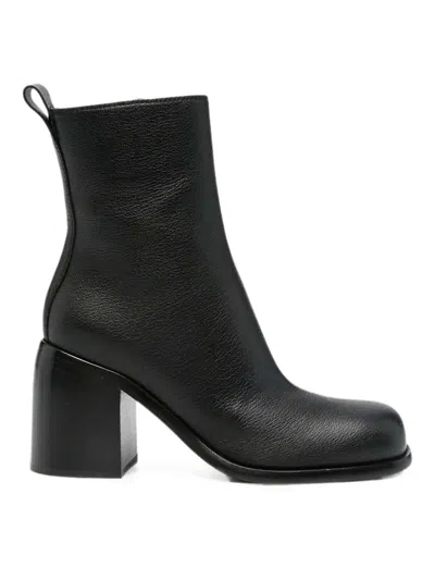Sergio Rossi Flemish Bootie 080 In Black